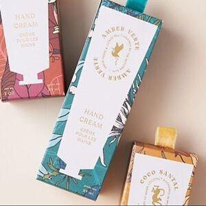 New🌟Anthropologie- Mer-Sea & Co. Avant Garden Hand Cream